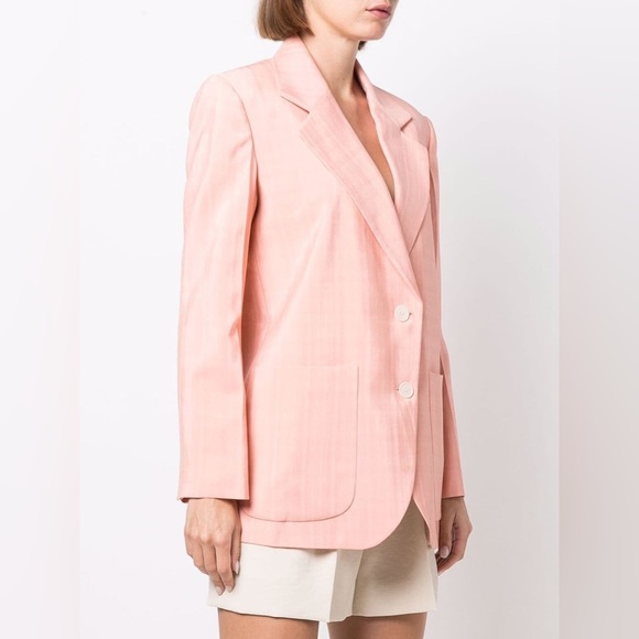 SANDRO ~ Nathalie jacquard Oversized blazer - Picture 15 of 17